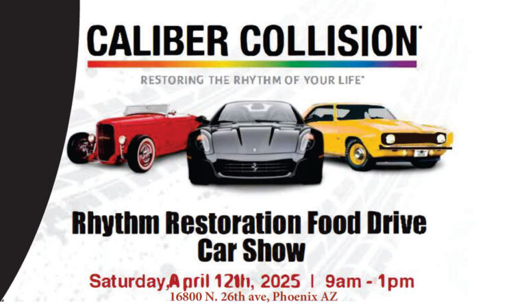 Rhythm Restoration Food Drive Car Show