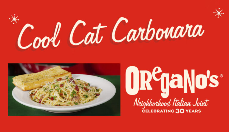 Oregano’s Cool Cat Carbonara